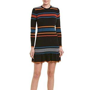 Cupcakes & Cashmere Manet Striped Sweater Dress